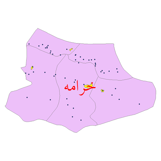 شهرستان خرامه استان فارس - پروژه فیبر نوری ۲
