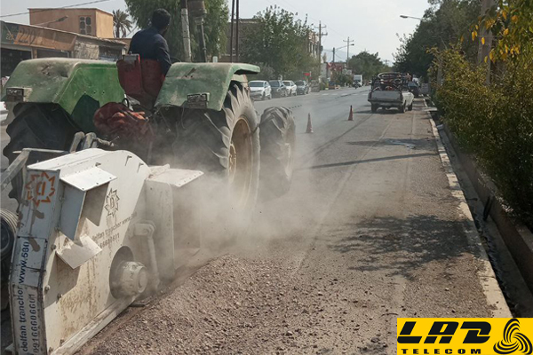 پروژه فیبر نوری شهر سروستان استان فارس