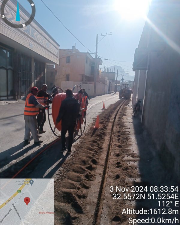 فیبر نوری کلیشاد و سودرجان 4